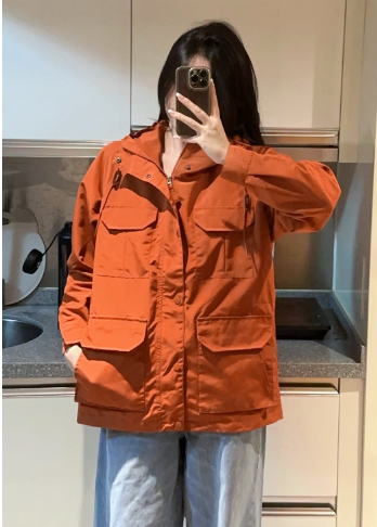 Rust Orange Jacket